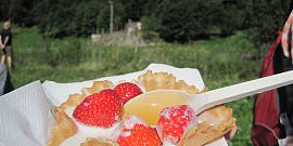 Fragole alla Camina e magna