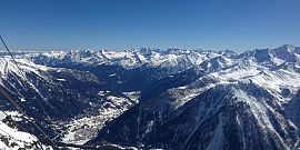 Le cime dell'Adamello Presanella, Dolomiti di Brenta e la val di Sole